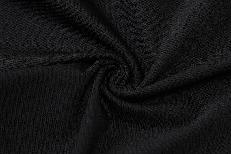 Mozision Short Sleeve Draped Sexy Mini Dress For Women Black Metal Buckle O Neck