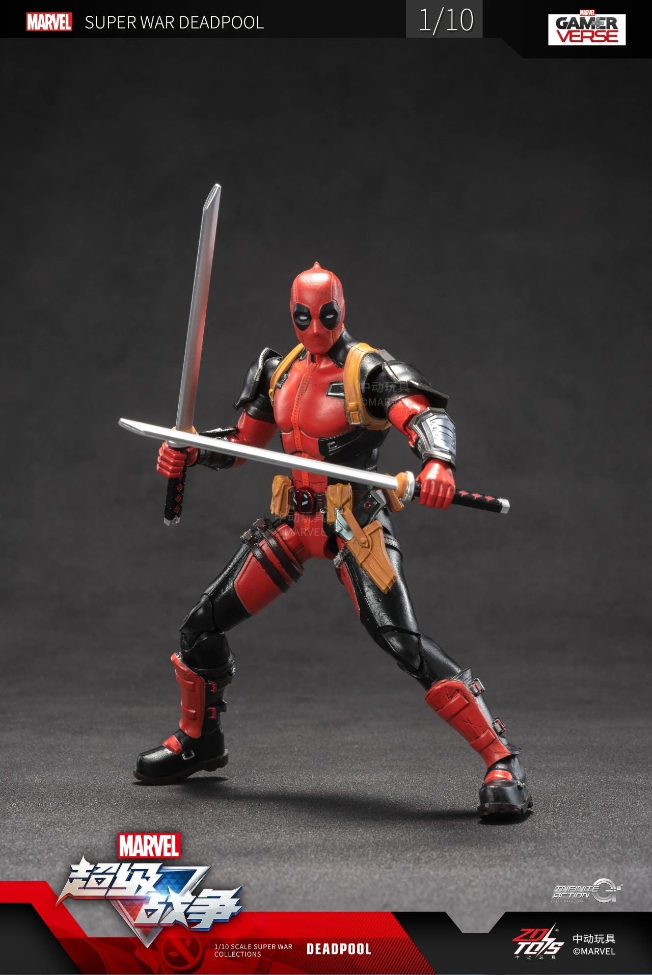 ZD Toys Deadpool & Wolverine Bonecos de Ação Deadpool na Caixa Wolverine Coleção Bonecos de Ação Adultos Brinquedo Infantil
