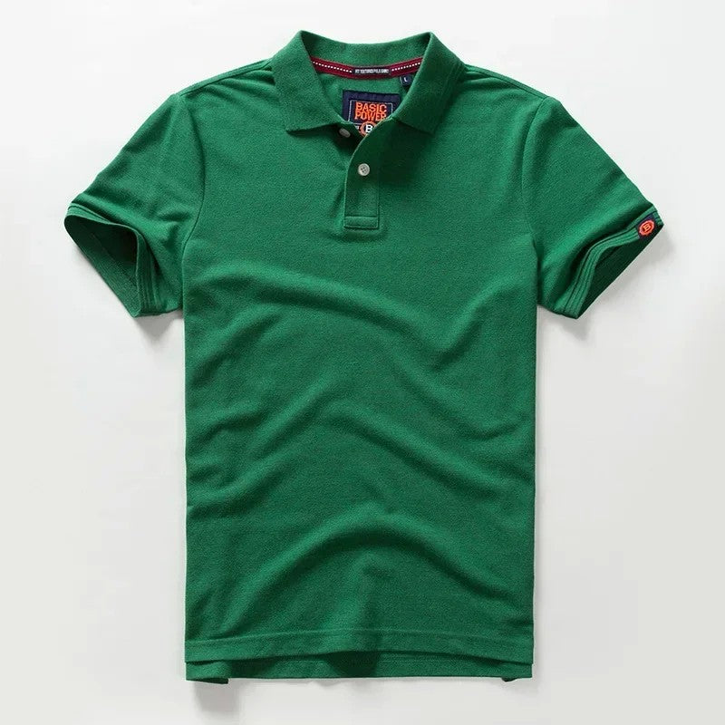 Shirts for Men 2025 Streetwear Fashion Summer Men Lapel Cotton Golf Wear Tops Luxury Polos Oversized Shirts and Blouses T-shirts
