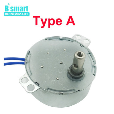 Permanent Magnet Synchronous Motor 0.9 To 70RPM AC 5V To 240V CW CCW Four Types Of Shaft For Fan Motor Induction Cooker