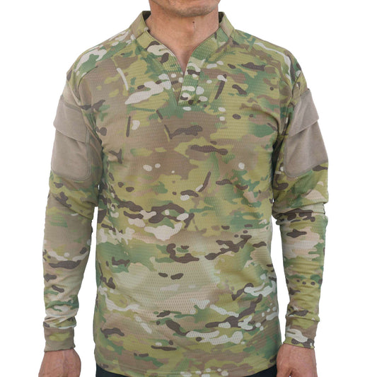 SMTP002 Tactical MC Combat Shirt Tactical Long Sleeves Camouflage Shirt Shirt Breathable Quick Drying