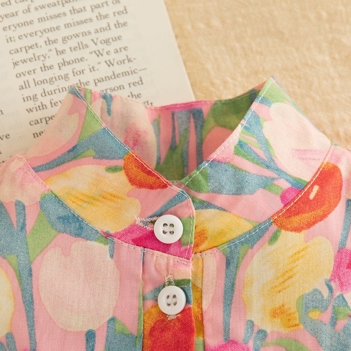 Baby Girl Dress, Summer New Sweet Flower Ruffled Sleeve Children'S Sleeveless Clothes Suitable For 0-3 Years Old