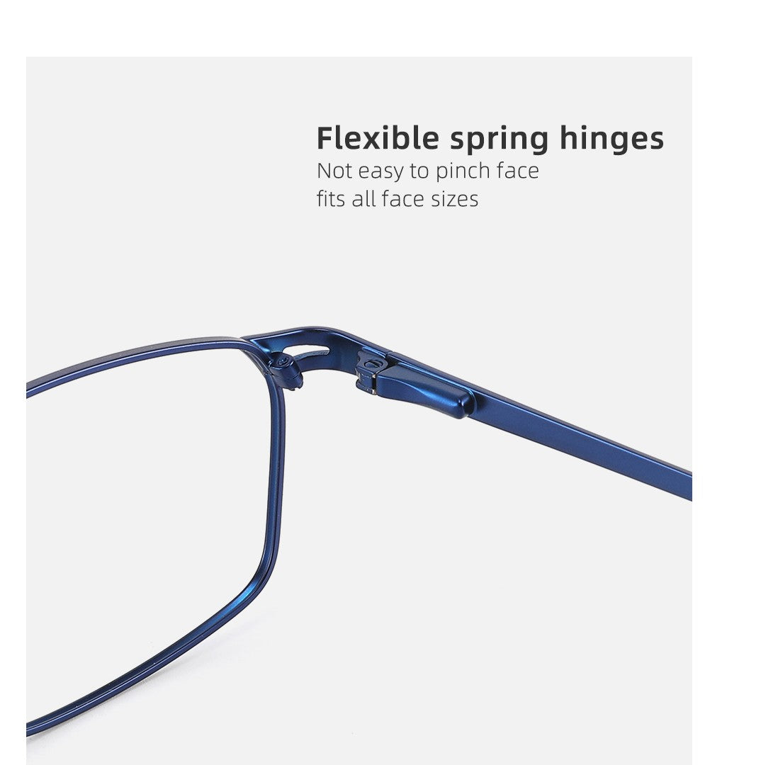 Photochromic Lenses Men's Sunglasses Reading Glasses Man Square Prescription Prescription Glasses Trendy Luxury Mens Lenses +2 3