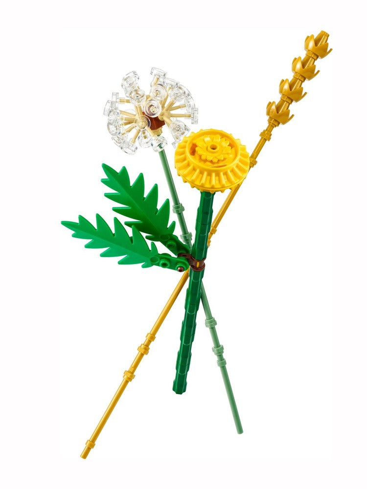 Lego 30701 Pacote de Construção de Brinquedos da Série Planta de Flores Silvestres Frescas para o Dia das Crianças