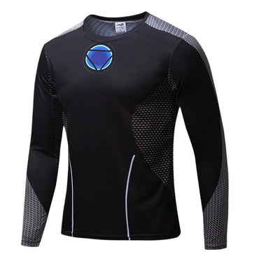 Funny 3D Spider Print Men's Long Sleeve T-shirt Outdoor Fitness Sports Tops Casual O-neck Loose Pullover Fashion Trend Clothing