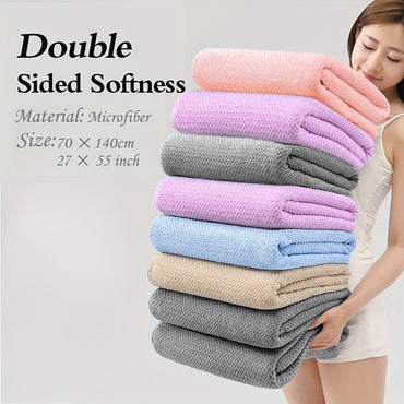 Pineapple Lattice Bath Towel Ultra Lightweight Breathable 70X140cm Coral Fleece Soft Comfortable for Beach Bathroom Quick Dry