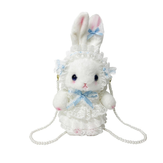 Kawaii Bunny Bag Princess Lolita Shoulder Bag Long-eared Rabbit Sweet Crossbody Bags