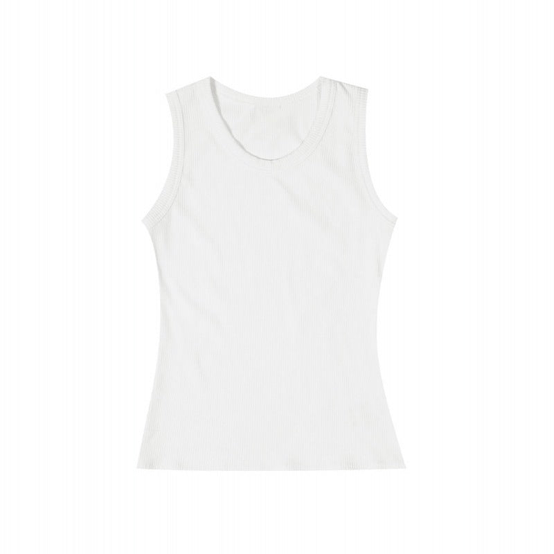 Men's vest solid color Breathable quick drying elastic sports vest men sleeveless undershirt fitness training running tank top