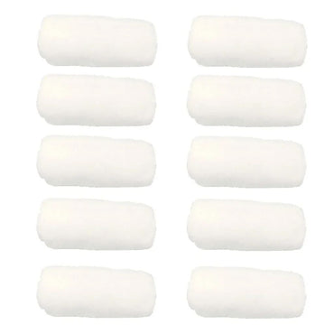 10pc White Soft Microfiber Fabric Face Towel Hotel Bath Towel Wash Cloths Hand Towels Portable Multifunctional Cleaning Towel