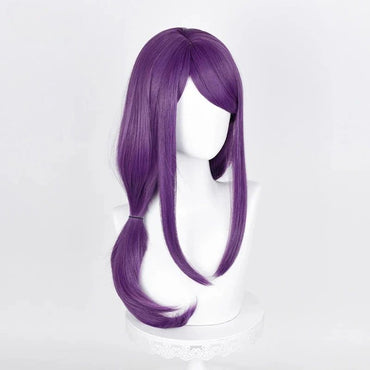 Anime Cosplay Kamishiro Rize Cosplay Wig 70cm Purple Rize Kamishiro Wigs Heat Resistant Synthetic Hair Wigs Halloween Party