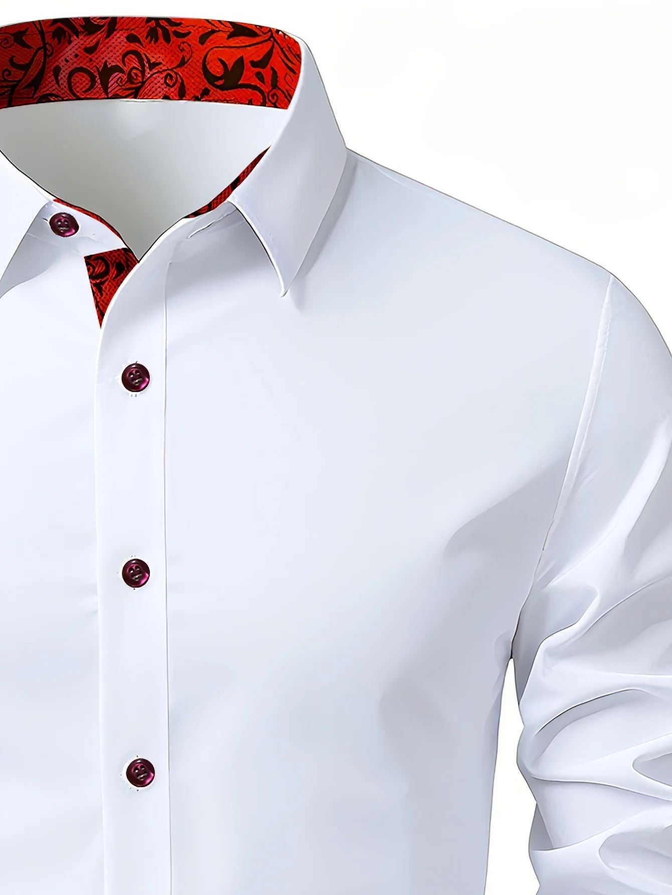 Bolubao Men White Shirt Fashion Brand New Patchwork Long Sleeve Smart Casual Elastic Four Season Male Dress Shirt
