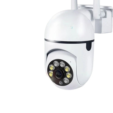 Câmera de Segurança Wifi IP Externa Sem Fio PTZ 3MP 4X Zoom Câmeras AI Rastreamento Humano Áudio Bidirecional HD Visão Noturna Colorida