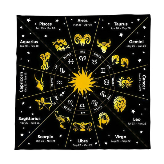 Colorful Tree Of Life Tarot Card Tablecloth Altar Cloth Pagan Pendulum Witchcraft Astrology Oracle Card Pad Divination Tools