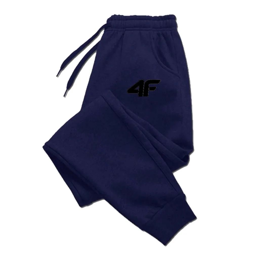 4F Men's Creativity Printed Jogging Pants, Fitness Joggers, Running Pants, Training Sport Trousers, Sportswear Sweatpants,