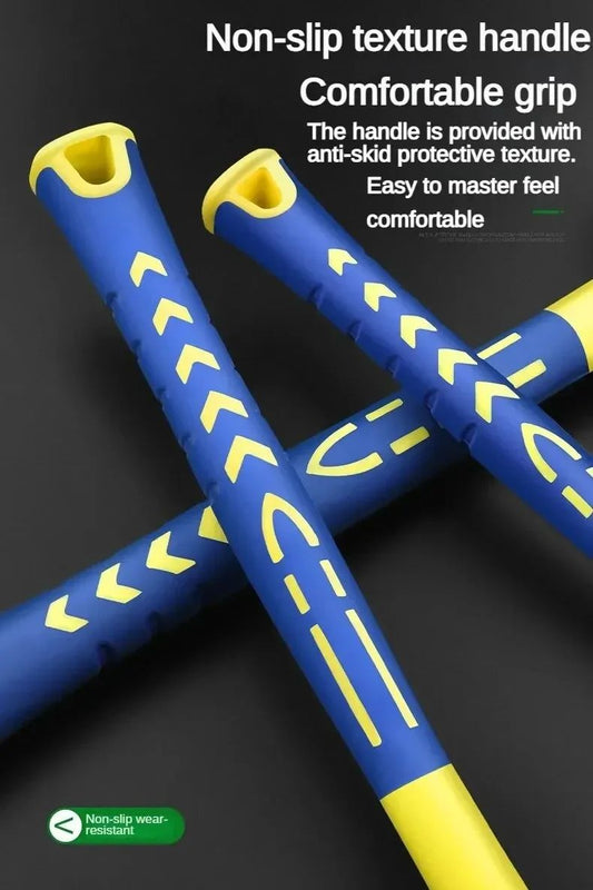 1 Double Headed Installation Hammer, 25mm Rubber Hammer with Rubber Handle, Detachable Insulated Installation Hammer