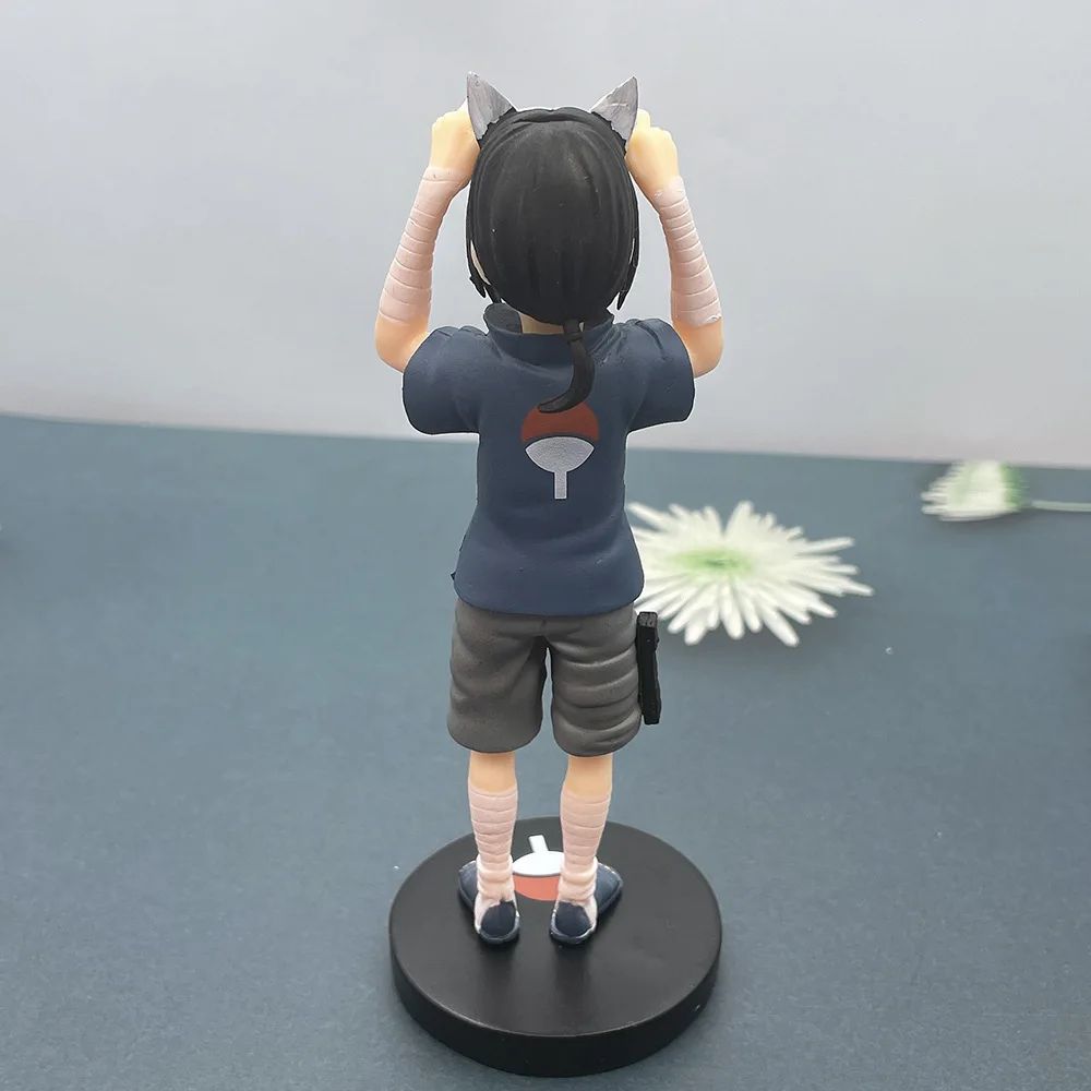 15cm Boneco de Anime Naruto Membro da Akatsuki Uchiha Itachi na Infância Bonecos de Ação PVC Modelo Colecionável Brinquedo Presente para Crianças