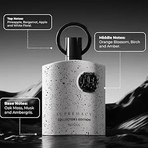 Afnan Supremacy Collector’s Edition EDP Masculino 100ml – Colônia Amadeirada Âmbar Marcante de Longa Duração, Presente de Fim de Ano