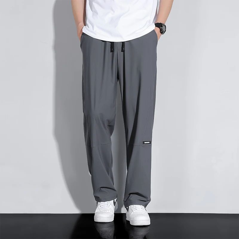 Men Summer Sweatpants Plus Size 8XL 9XL 10XL High Elastic Gym Joggers Large Size Quick Drying Running Fitness Pants Men Clothing