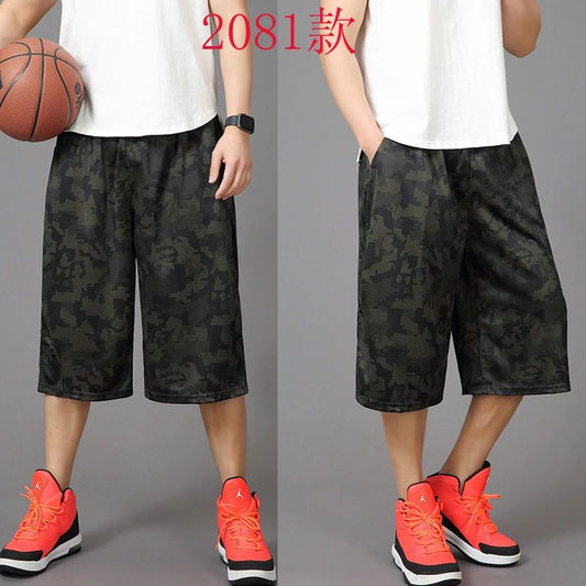 New Arrival Fashion Summer Men Shorts Basketball Large Casual Hip Hop Elastic Thin Elastic Waist Loose Striped Plus Size XL-4XL