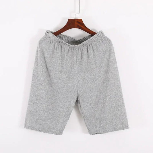 Summer Mens Lounge Pants Cotton Pajama Shorts Comfortable Male Clothes Sleepwear Thin Casual Sports Breeches 2024