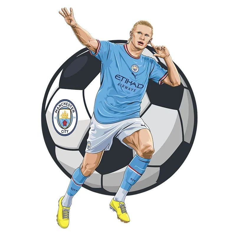 irregular Football Star Wooden Jigsaw Sports Stars Puzzle for Kids Adults Educational Fabulous Gift 300 Pcs DIY Puzzle Toys