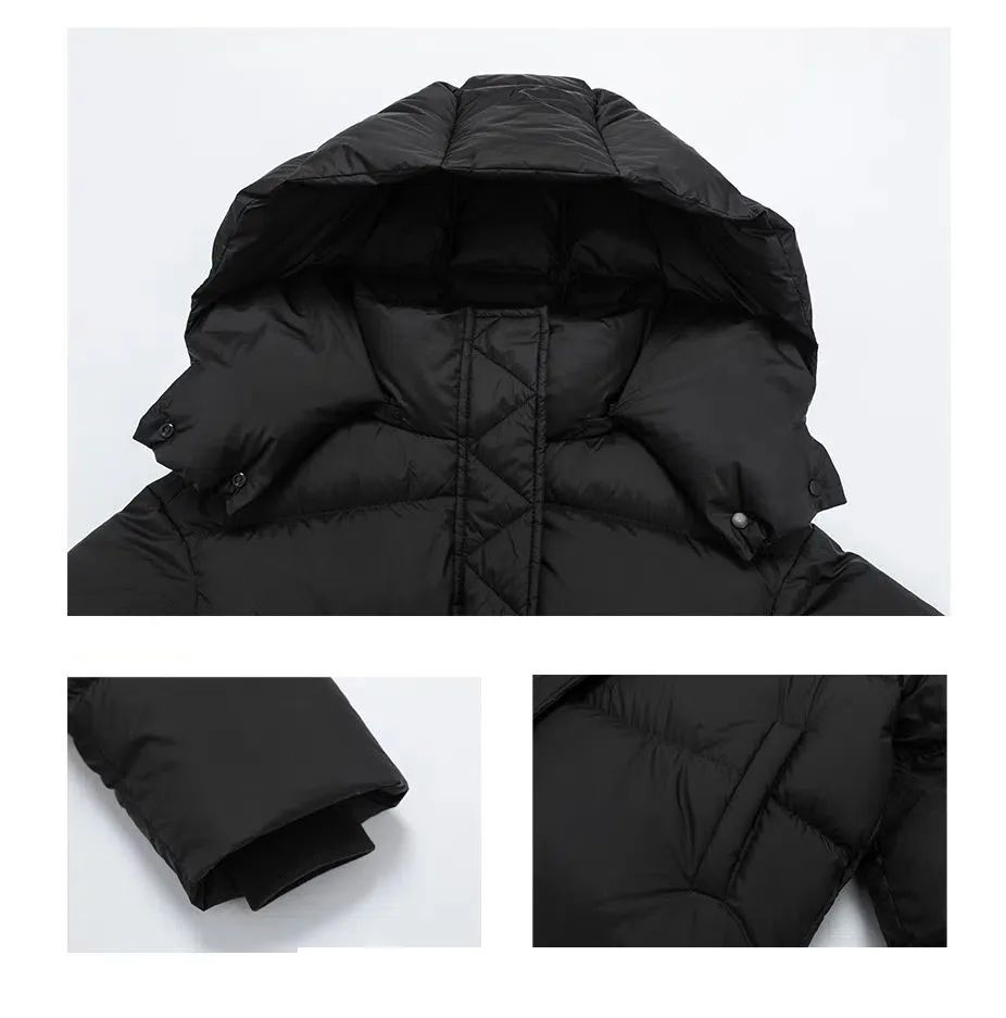 Hooded Cotton Jacket Women 2025 New Thickened Warm Long Sleeved Outwear Winter Korean Loose Solid Color Versatile Short Coat