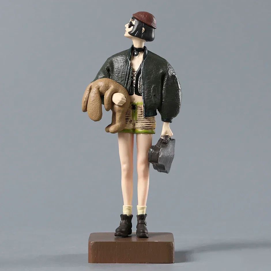 Pacote com 2 Bonecos Colecionáveis Leon e Mathilda - The Professional - 14-16cm