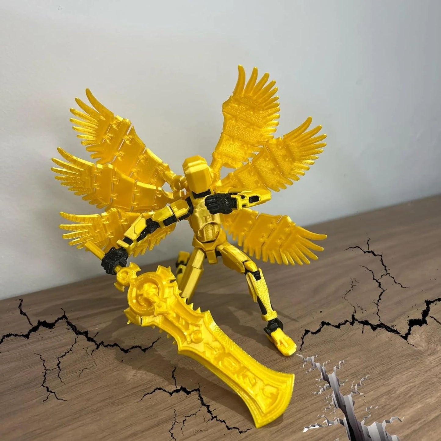 Titan 13 Boneco de Ação Multiarticulado Articulações Móveis Modelos de Personagens para Montar Impressão 3D Descompressão Boneco DIY