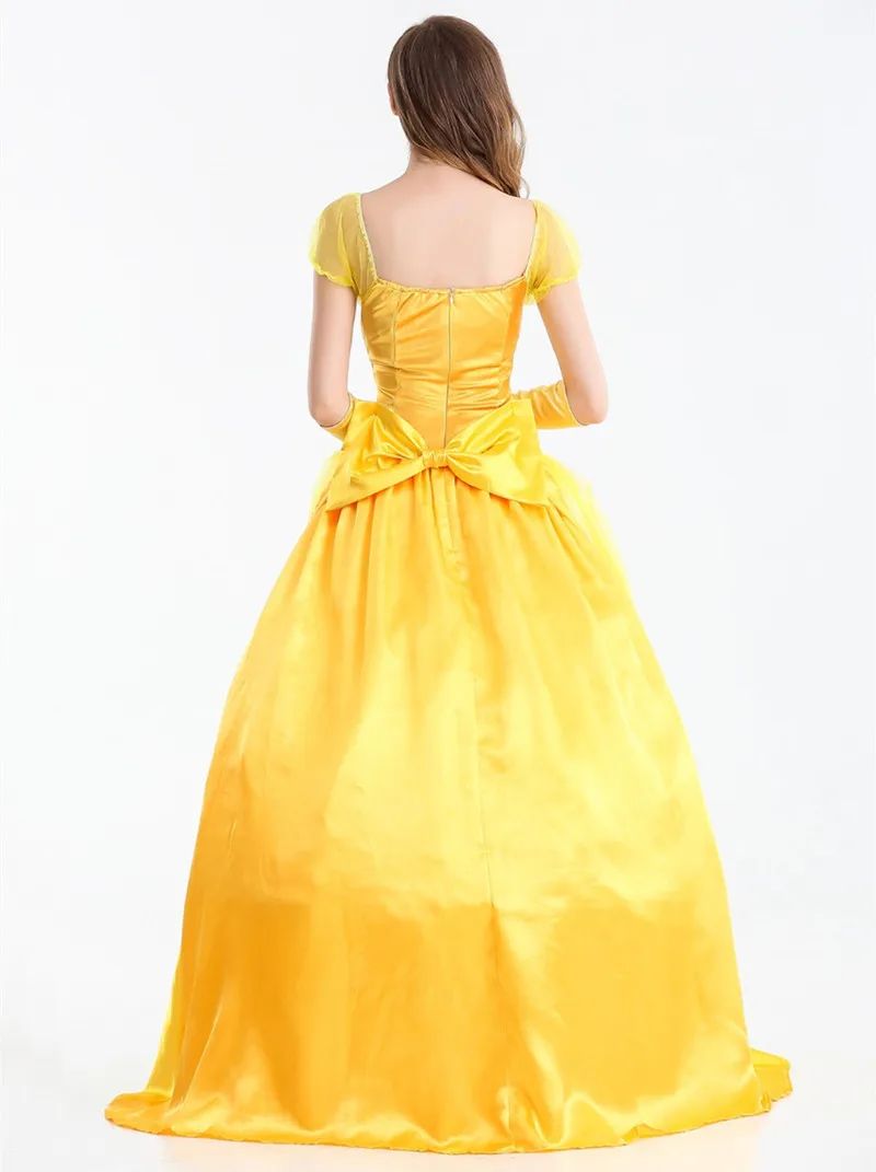 Anime clothing Adult Cosplay Dress Cinderella Costume Snow White Princess Dress Stage clothes Halloween Fancy Dress Ball Gown