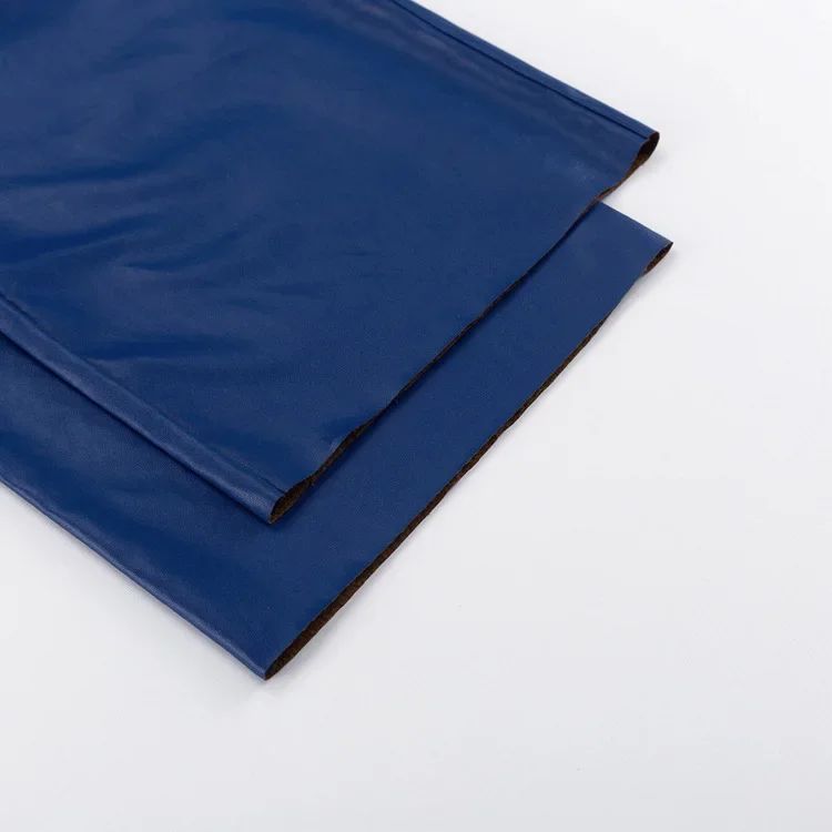 Women's Trousers Spring Fashion PU Leather Mid High Waist Lifting Hip Straight Leg Casual Women's Pants