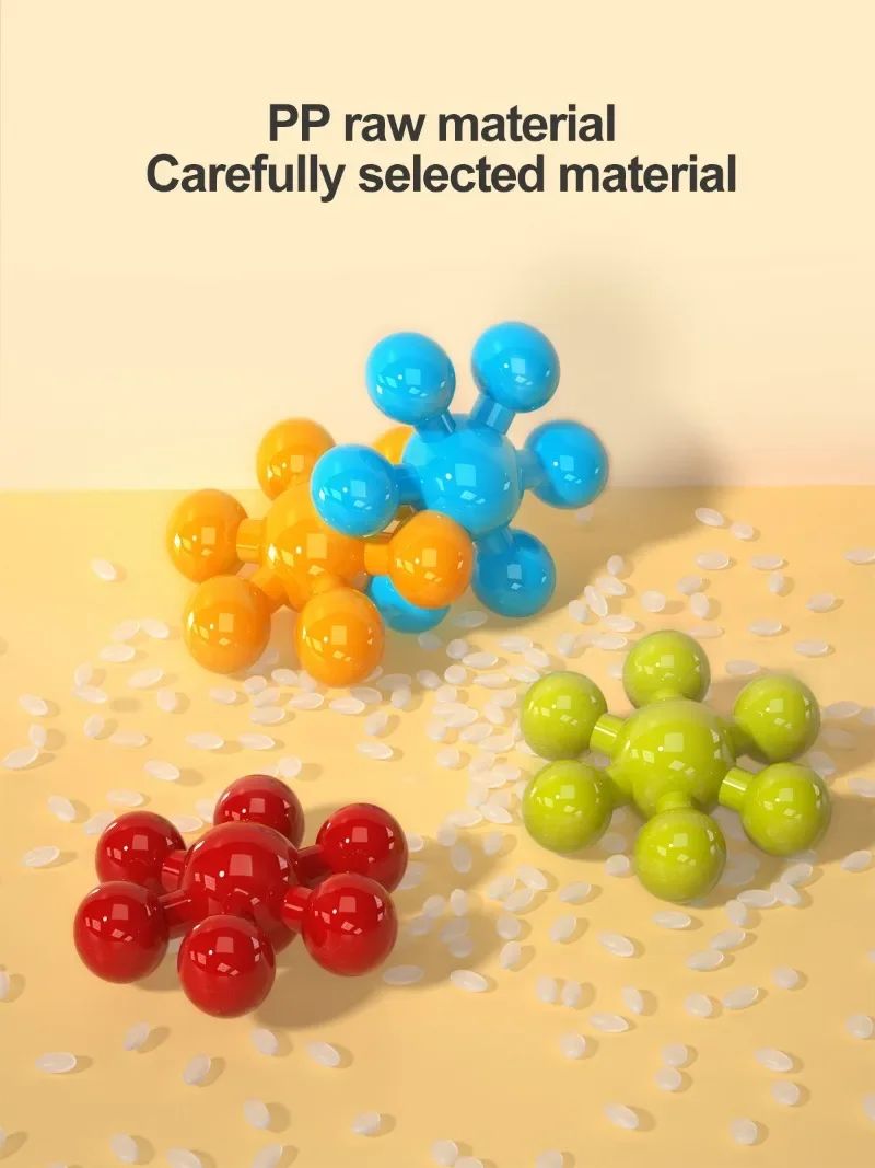 Children's Building Block Toys Snowflake Interlocking Building Block Toy Creative Stress Relief Fidget Toys Party Favors
