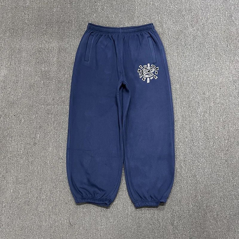 American High Street Black Sweatpants ADWYSD Pants Sunroll Fleece Zipper Pocket Men Women Cleanfit Trousers