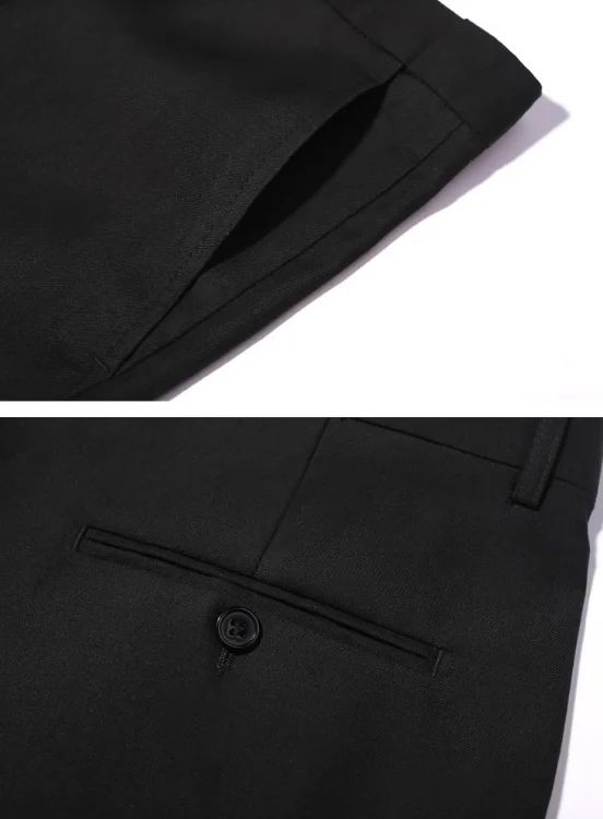 Men's M-10XL Spring New Wedding Fashion Handsome Suit Business Cargo Trousers plus Size Two Sets Fat Friendly Clothing