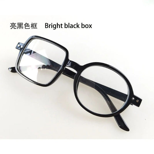 Iron Man Robert Downey Jr Cosplay Glasses Vintage Asymmetrical Round&Square Optical Prescription Man Women's Decorative Glasses