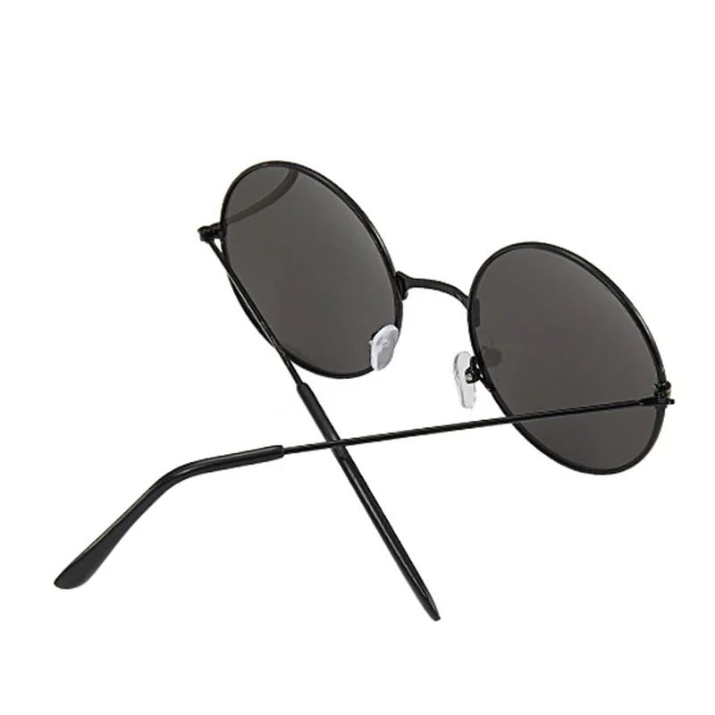 Movie Leon: The Professional Matilda Cosplay Glasses Retro Round Frame Eyewear Punk Sunglasses Halloween Eyeglasses Accessories