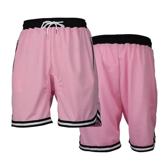 8 Colors Men's Gym Sports Jogger Shorts Breathable Sweat Wicking Quick Dry for Outdoor Running Basketball Training Beach Fitness