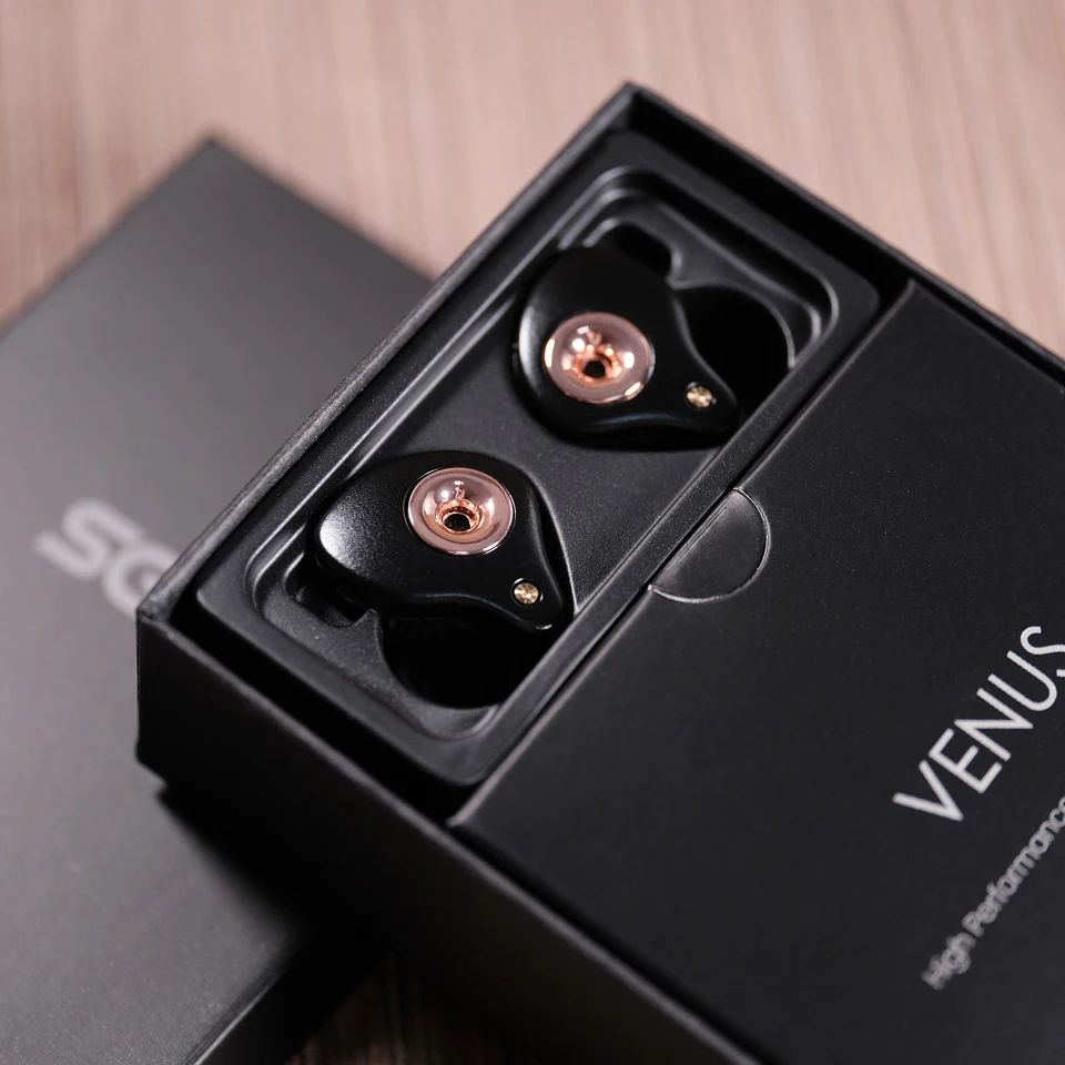 SGOR VENUS HIFI In Ear Earphones Dynamic Headphones IEM Monitor Earbud Super Bass Headset Noise Cancelling For KZ Castor EDX PRO