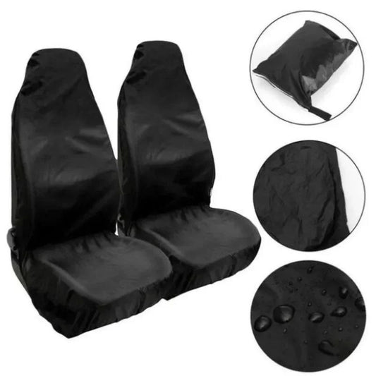 2PCS Car Front Seat Protector Cover Heavy Duty Universal Seat Covers Car Waterproof Seat Cover