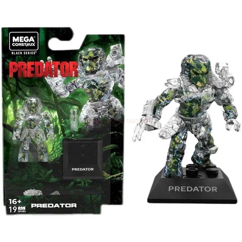 5 Modelos Mega Bloks Construx Borderlands Psycho Predator Sam Fisher Michelangelo Bulk Anime Figura de Ação Brinquedo Montado