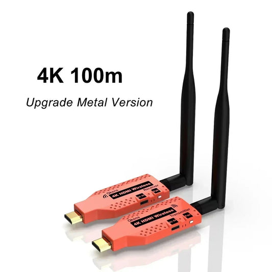 1080p 4K Wireless HDMI Extender Audio Video Transmitter Receiver Display Adapter 50m 100m 150m Share for Camera PC Laptop To TV