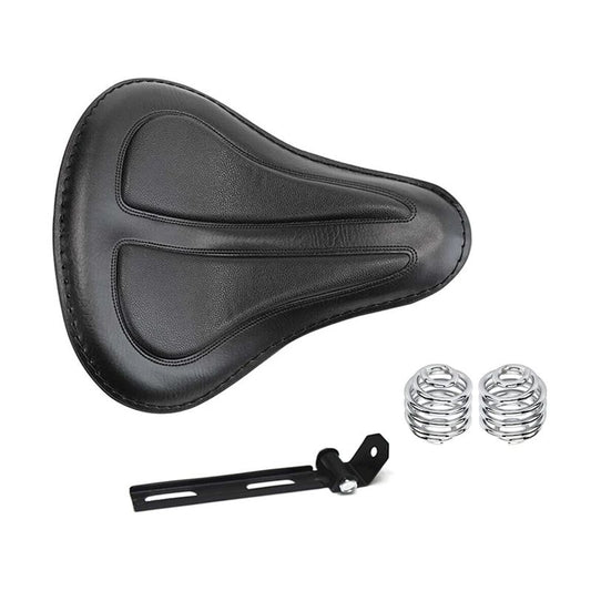 Motorcycle Driver Single Seat Vintage Leather Seat Spring Bracket Harley Sportster XL883 XL1200 Motorcycle Modified Accessories