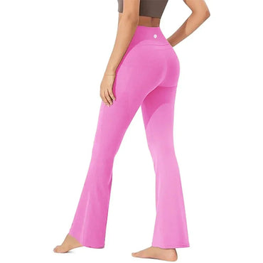 Tummy Control & Butt Lifting Flare Leggings for Tall Women, High Waisted Toning Workout Pants