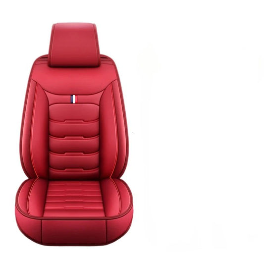 Auto Set Car Seat Covers PU Leather Single Front Split Bench Protector Four Season Universal Fit Most Car SUV Car Accessories