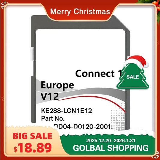 2022 Connect 1 LCN1 V12 Memory SD Card Update Europe UK Map Plug and Play for Nissan Qashqai Juke Note Car Sat Nav