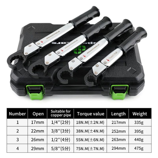 Super Star Ratchet Torque Wrench ST-02L Tools Set High Precision Open End Wrench Apark Plug Air Conditioning Repair Tool