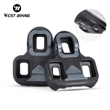 WEST BIKING Bicycle Locking Blade MTB Bicycle Self-locking Pedal Cleats Ultra Lightweight Road Bike Pedals Locking Cleat Plate