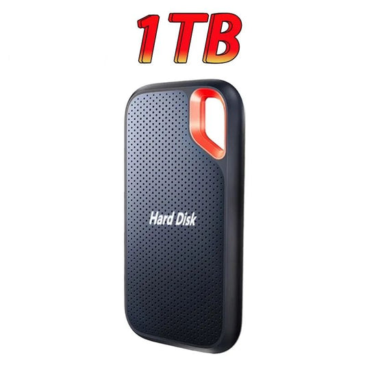 Portable SSD External Hard Drive 4TB USB3.2 Type-C External Storage Compatible with Laptop/PC/Mac Shockproof Plug&Play Hard Disk