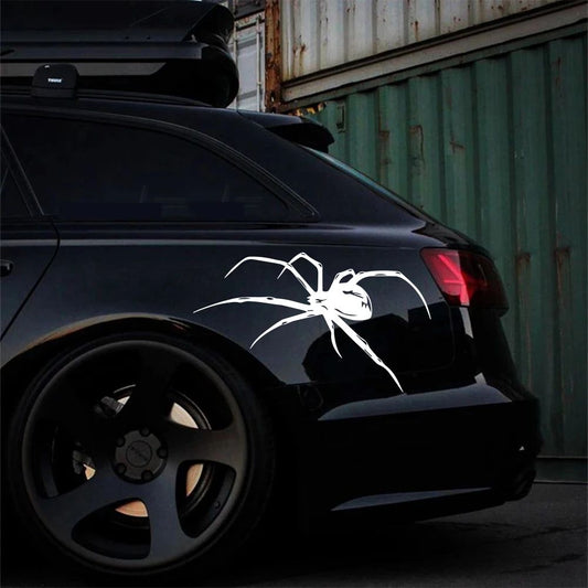 Universal Mysterious Spider Pattern Vinyl Car Stickers For All Cars Auto Body Decals Creative Tuning Accessories Art Decals