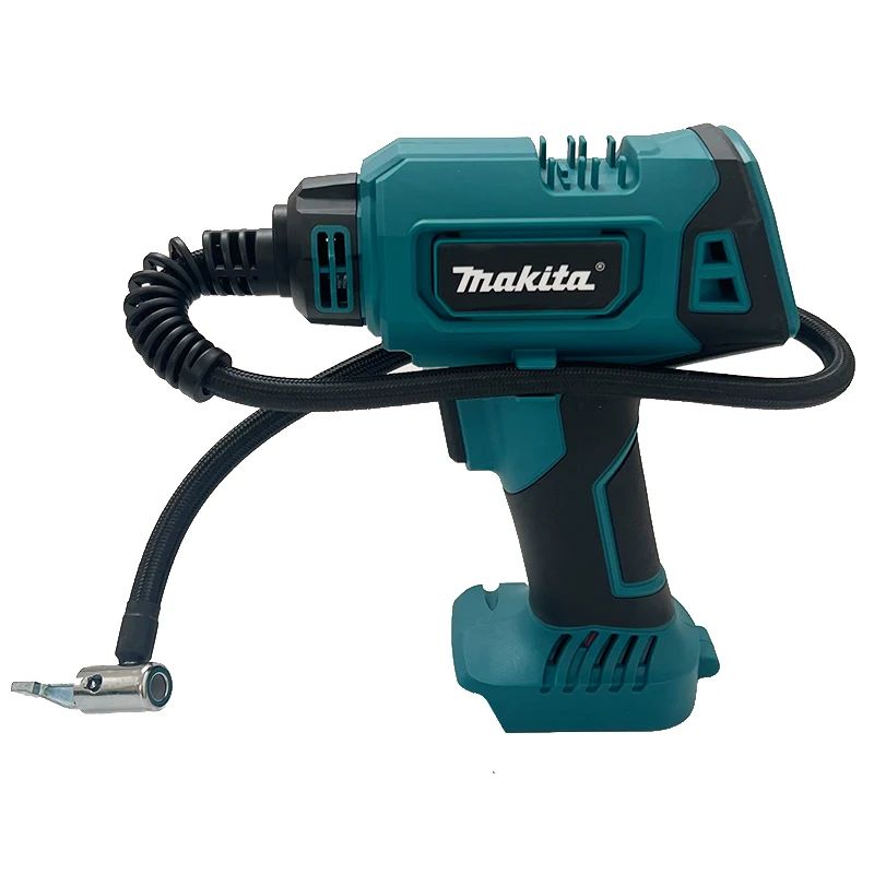 Bomba de Ar Elétrica Portátil sem Fio Makita 12V Compressor de Ar Portátil Recarregável para Carros para Bateria Makita 18V