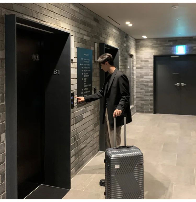 Korean Men's Casual Blazer Western-style Loose-fit Black Single-breasted Jacket Autumn Trendy Dongdaemun Style Clothes
